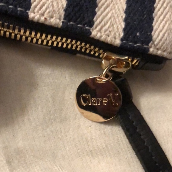 Clare V Fold over woven clutch. Sold Out Style - Picture 3 of 4